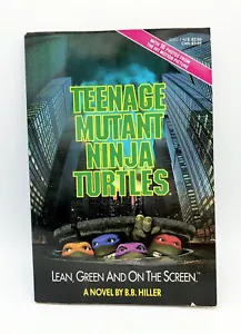 Teenage Mutant Ninja Turtles Book Lean, Green And On The Screen By B.B. Hiller - Picture 1 of 6