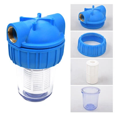 5 Zoll Wasserfilter Filtergehäuse Wasserfilter Vorfilter Pumpen Filter Garten - Bild 1 von 4