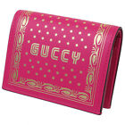 Gucci Sega Leather Bifold Wallet Pink Bag