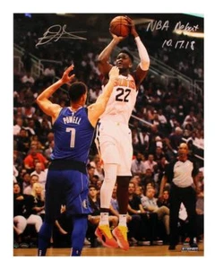 DEANDRE AYTON Autographed "NBA Debut 10/17/18" 16" x 20" Photograph GDL LE 18/22 - Picture 1 of 3