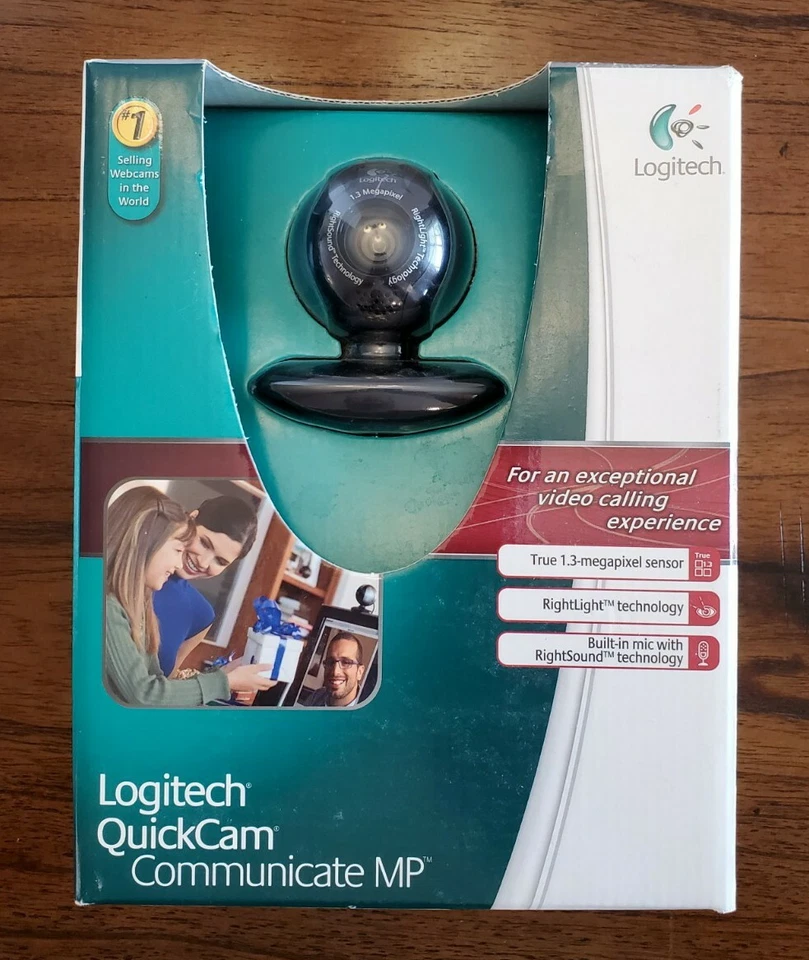 Logitech QuickCam Communicate MP  Web Cam - Image 1 of 4