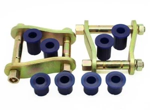 SuperPro Rear Greasable Shackle and Bush Kit for Toyota Hilux 05> - Picture 1 of 1