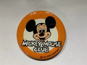 VINTAGE 1980’s Mickey Mouse Club Walt Disney Productions Pinback Button - Bild 1 von 4
