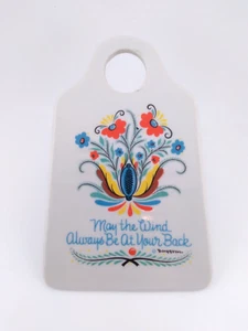 Vintage Berggren Ceramic Small Grater Zester w Irish Blessing - Picture 1 of 6