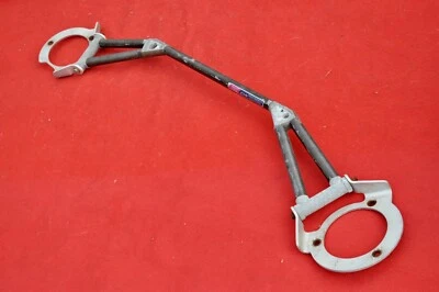 JDM SUBARU IMPREZA WRX STi GC8 GF8 CARBON FRONT STRUT BRACE OEM japan - Image 1 of 4