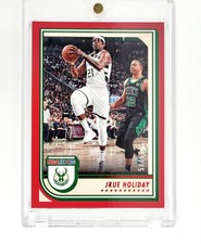 RED #/75 PARALLEL 2022-23 Panini NBA Hoops #46 Jrue Holiday MILWAUKEE BUCKS MINT