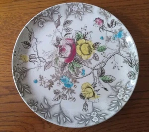 Nasco Japan ROSEVINE Decorative Plate Shabby Chic - Picture 1 of 2