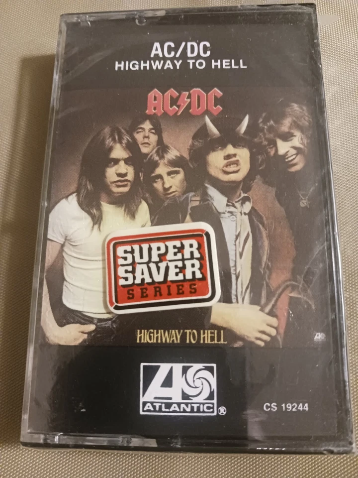 Ac/dc Highway to Hell Cassette Tape CS 19244 Atlantic