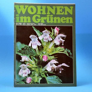 RDA Wohnen im Grünen 3 1979 Editorial para la mujer Zoo Leipzig flores secas A - Imagen 1 de 1