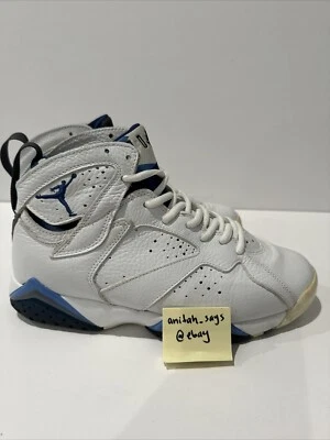 Talla 7 M - Air Jordan 7 Retro 2002 Azul Francés 304775-141 Foto 1 de 4