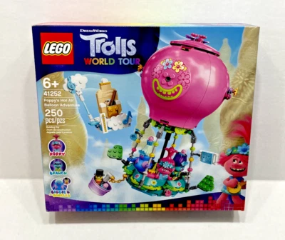 LEGO Trolls World Tour Poppy's Hot Air Balloon Adventure (41252) (NISB) - Image 1 of 2