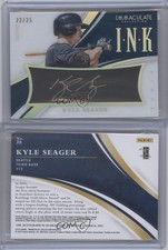 2015 Panini Immaculate Immaculate Ink Holo Gold /25 Kyle Seager #20 Auto