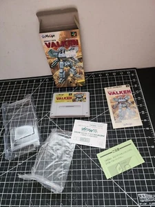 VALKEN Assault Suits Super Famicom Nintendo Complete Tested Working Cib - Picture 1 of 14