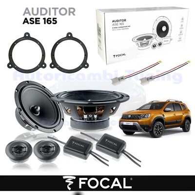 Vordere Lautsprecher 165mm FOCAL AUDITOR ASE165 120W Für DACIA DUSTER II - Bild 1 von 4