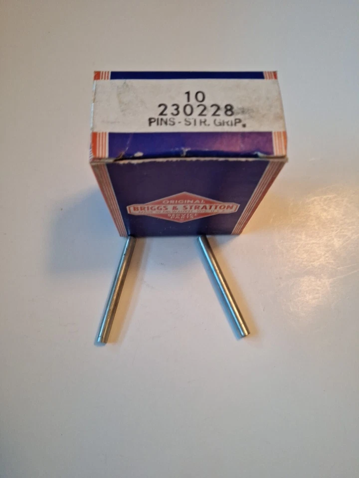 (2) Pasadores de agarre de retroceso de arranque Briggs & Stratton genuinos nuevos de fábrica OEM. Parte 230228  Foto 1 de 1