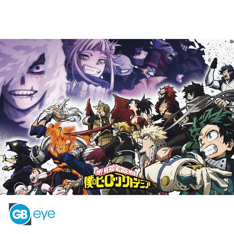 GB EYE My Hero Academia - Heroes vs Vilains - Maxi - 91,50x61cm Poster
