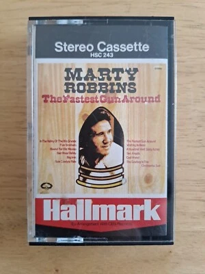 Marty Robbins The Fastest Gun Around Rare Hallmark Cassette Tape Album - Image 1 of 4