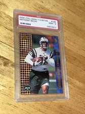 Jets Anthony Becht Rookie Card 2000 Collector's Edge T3 Retail #199 PSA 9 MINT