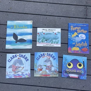 Children's Books - Ocean Animals Lot - Foto 1 di 7