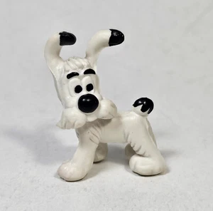 COMICS SPAIN VTG 1980 ASTERIX & OBELIX DOGMATIX IDEFIX DOG PVC FIGURE - Picture 1 of 9