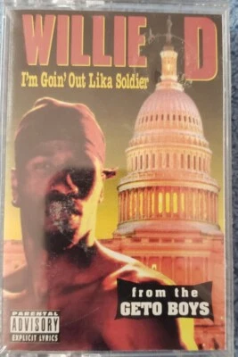 Willie D "I'm Goin' Out Lika Soldier" Classic Gangsta Rap Geto Boys - Brand New  - Image 1 of 2