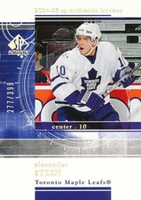 2004-05 SP Authentic ROOKIE REDEMPTION #28 ALEXANDER STEEN - x/399 - Maple Leafs