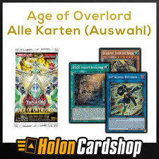 Yu-Gi-Oh! Age of Overlord (AGOV) German, 1st Edition - All Cards (Selection)