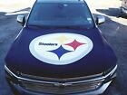 Housse de capot de voiture personnalisée Pittsburgh Steelers | drapeaux de sport | fans Steeler | NFL