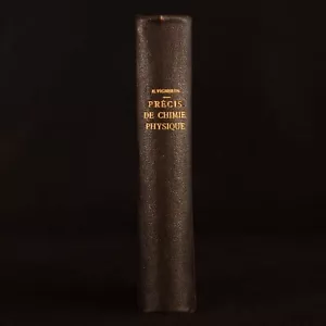 1924 Precis de Chimie Physique H. Vigneron Chemistry French Scarce - Imagen 1 de 7