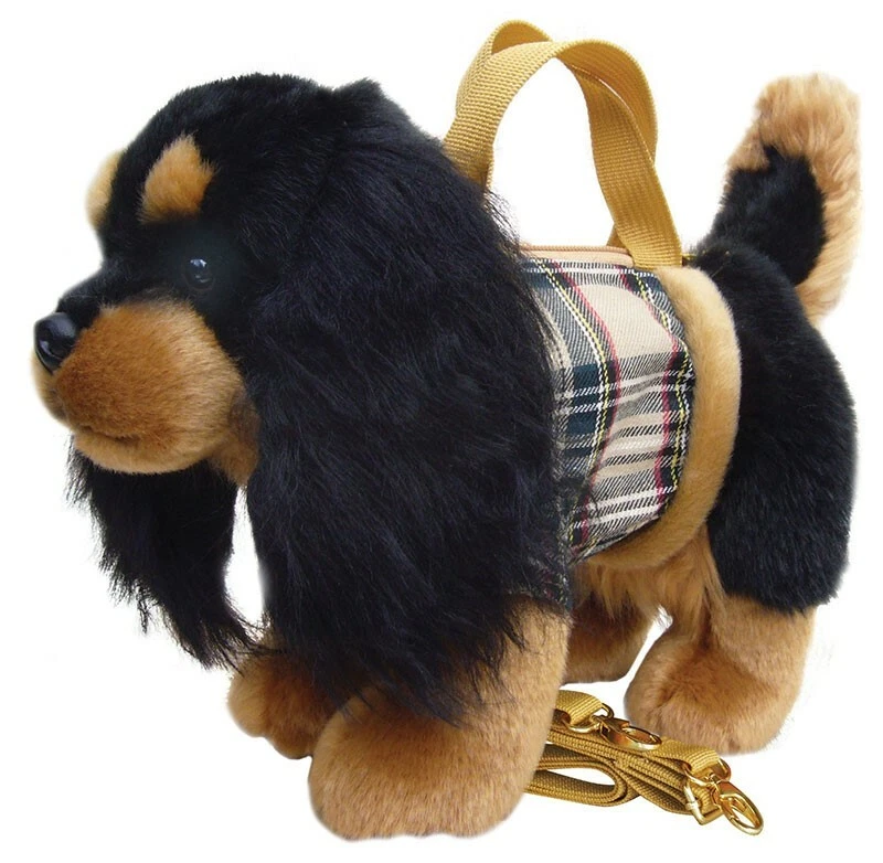 FAITHFUL FRIENDS COLLECTABLES Cavalier King Charles Spaniel Tasche Cavaliers Plüsch Hund Handtasche Mädchentasche SPANIELS