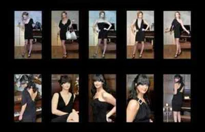 Maxi Twist Wrap Multiway Cabrio Brautjungfer Abschlussball Abend Party Kleid schwarz L - Bild 1 von 12