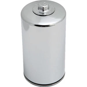 K&N  OIL FILTER CHROME Harley-Davidson Harley Davidson FXB Sturgis FXD Dyna - Picture 1 of 1