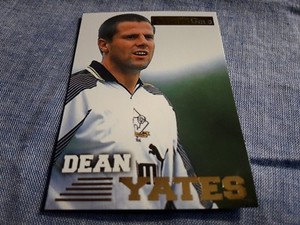 DERBY COUNTY DEAN YATES  Card PREMIER GOLD Merlin's 1996/97 N°45 soccer 