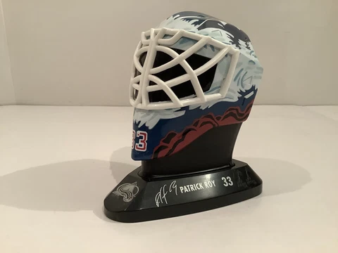 MCDONALDS 1996 NHL PATRICK ROY MINI GOALIE HELMET MASK Cover