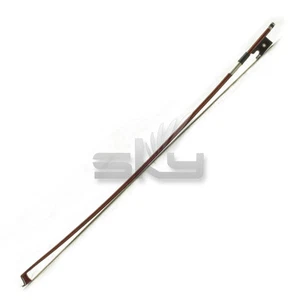 High Quality New 1/2 Size Violin Bow Well Balanced Brazilwood Fiddle Bow  - Picture 1 of 4