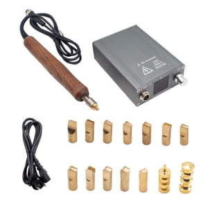 Electric Leather Heat Edge Creaser Machine Sealing Stamping Heater AC 110-230V - Picture 1 of 12