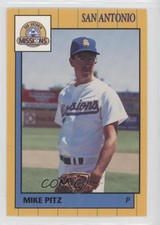 1990 Grand Slam San Antonio Mission Mike Pitz #20