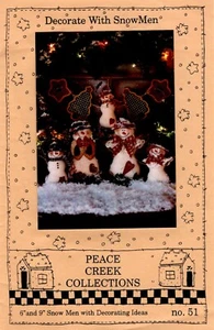 Patrón artesanal de costura decorar con nieve para hombres de Peace Creek Collections 51 - Imagen 1 de 2