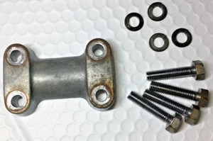 Yamaha HS1 1970 Upper Handlebar Holder Stay 164-23441-00-38 with bolts hardware - Picture 1 of 18