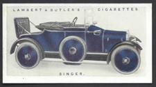 LAMBERT & BUTLER - MOTOR CARS (GREEN) - #7 SINGER