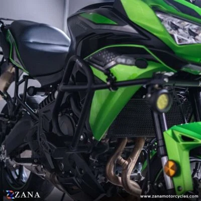 PROTECTOR CHOQUE CON DESLIZADOR NEGRO PARA KAWASAKI VERSYS 650 BS6 2016-2023 Foto 1 de 4