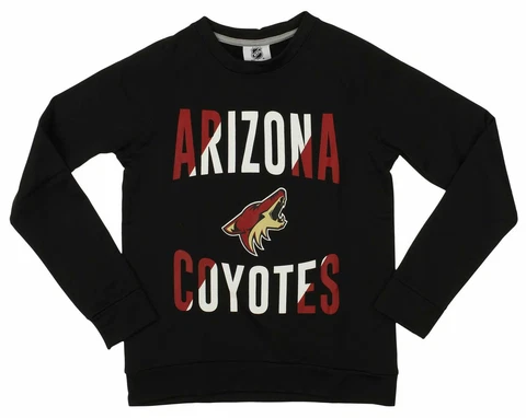 Outerstuff NHL Youth/Kid Arizona Coyotes Performance Fleece Crew Neck Sweatshirt Cover