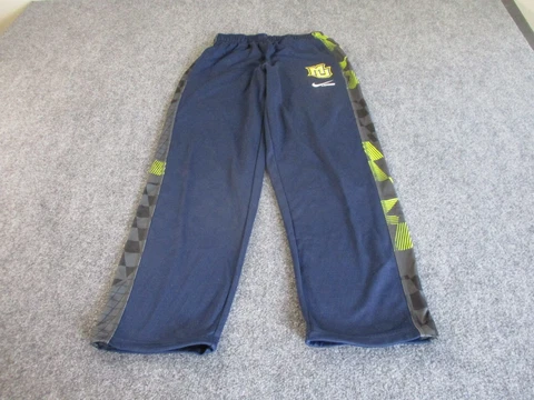 Marquette Golden Eagles Sweatpants Men's Medium Blue Nike Polyester Lacrosse Cover