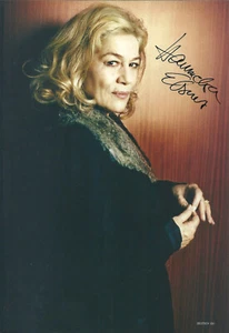 HANNELORE ELSNER Original Autogramm signiertes 20x30 Großfoto Top Portrait - Bild 1 von 1