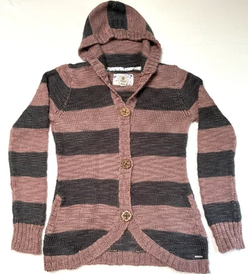 Element - Women's Long Sleeve Hooded Cardigan-style Sweater with Pockets - L - Image 1 of 4