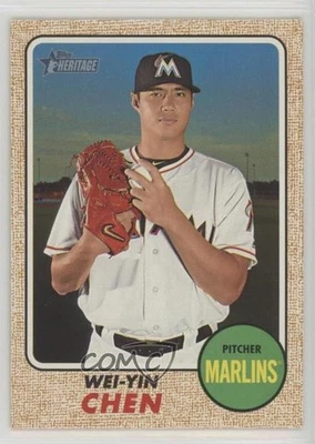 2017 Topps Heritage Wei-Yin Chen #272 - Image 1 of 2