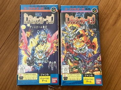 Sufami Turbo SD Gundam Generation Zanskar & Colony SFC SNES Japan New - Image 1 of 2