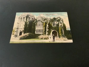 Wooster, Ohio ~ Memorial Chapel - Univ. von Wooster - gestempelte antike Postkarte - Bild 1 von 2