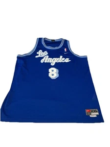 Vtge NBA Basketball Los Angeles Lakers Kobe Bryant Jersey 2XL Blue Swingman Nike - Picture 1 of 6