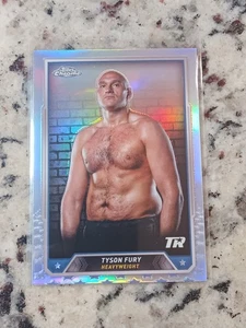 2024 Topps cromo Tyson Fury refractor #2 - Imagen 1 de 2